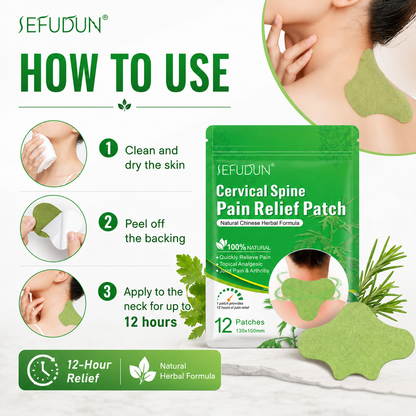 Wormwood Heat Patches — Natural Relief for Knees, Back & Neck